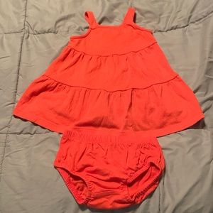 Two piece girl dress